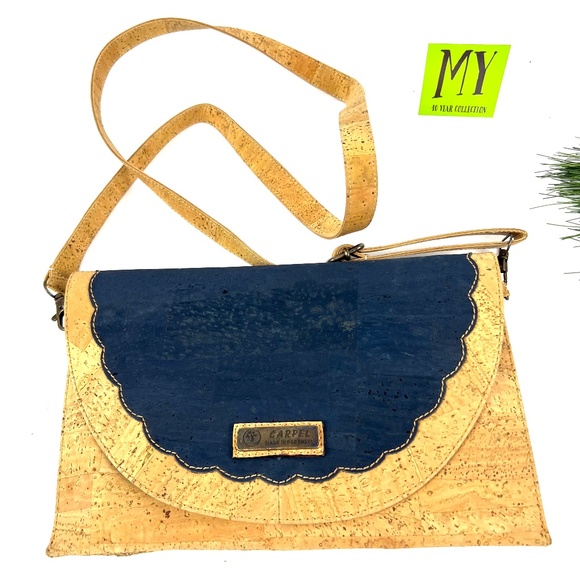 Carpel Made in Portugal Cork Crossbody Bag - Picture 12 of 13